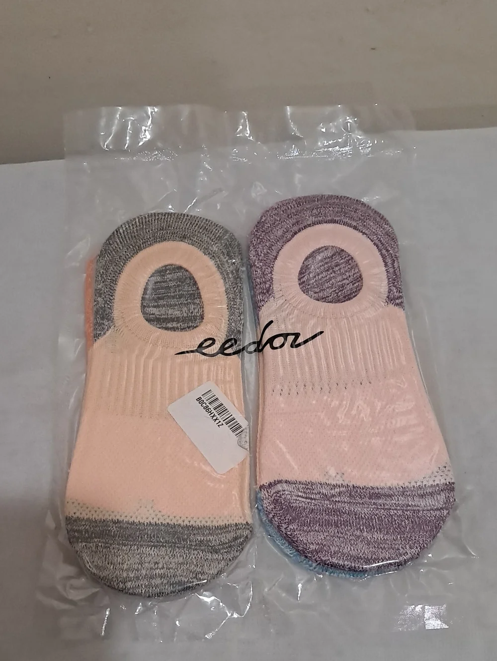 Pink Low-Cut  No-Show Socks (4-Pack)